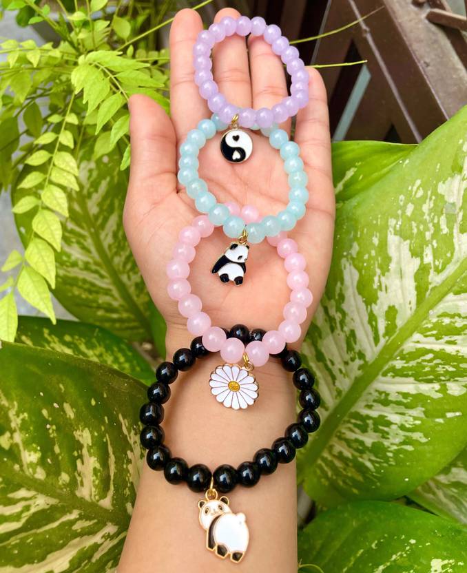 Lumina Glass Bead Bracelet - View 2