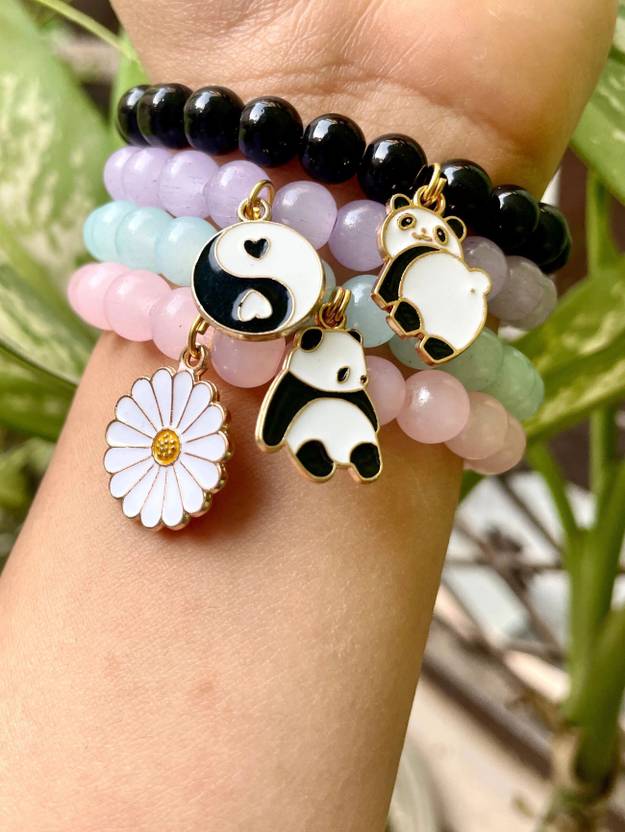 Lumina Glass Bead Bracelet - View 3